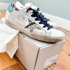 EUC Golden Goose Superstar Sneakers size 37